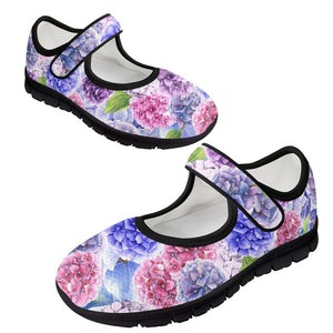 Hydrangeas - Mary Jane Shoes