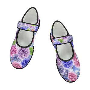 Hydrangeas - Mary Jane Shoes
