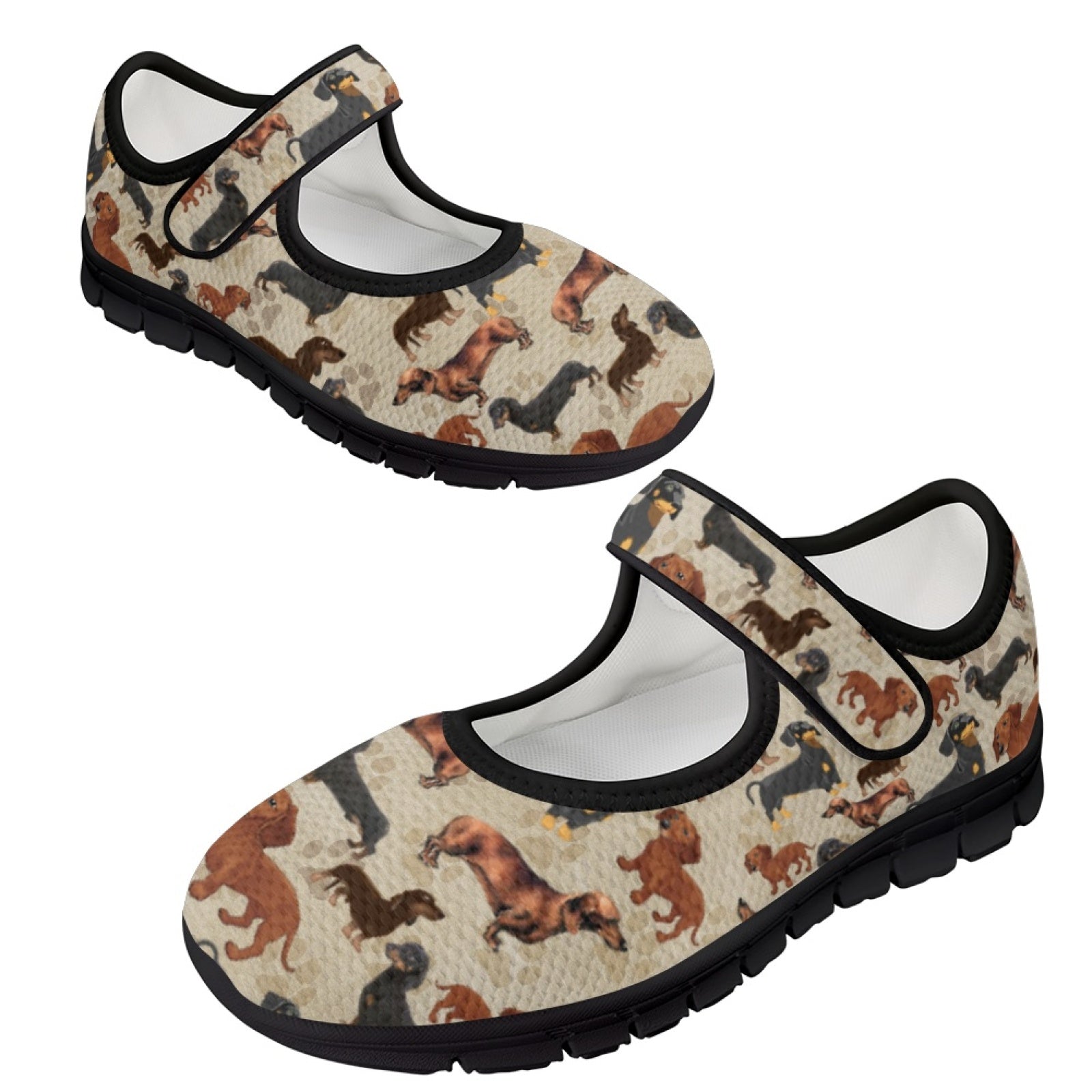 Dachshund - Mary Jane Shoes