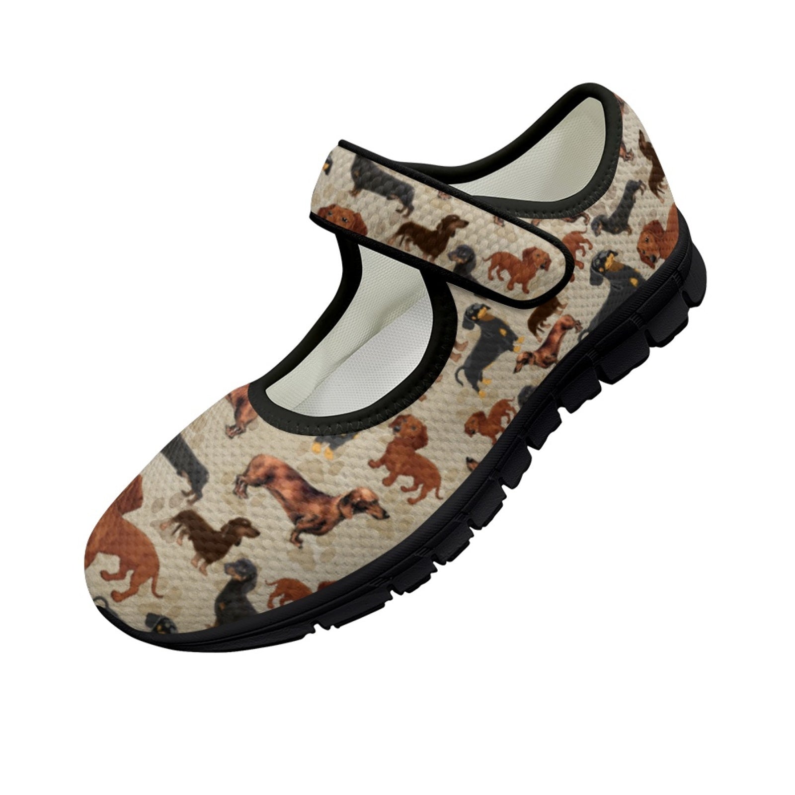 Dachshund - Mary Jane Shoes