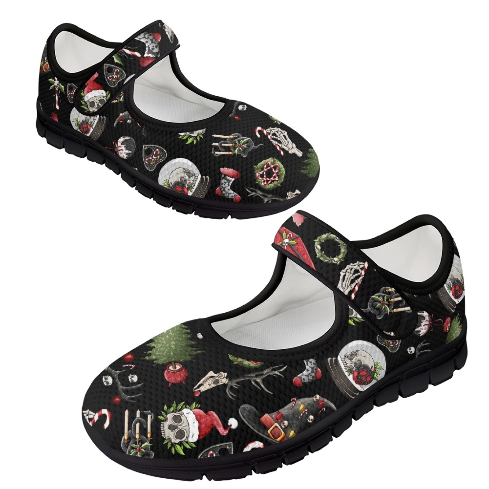 Gothic Xmas - Mary Jane Shoes