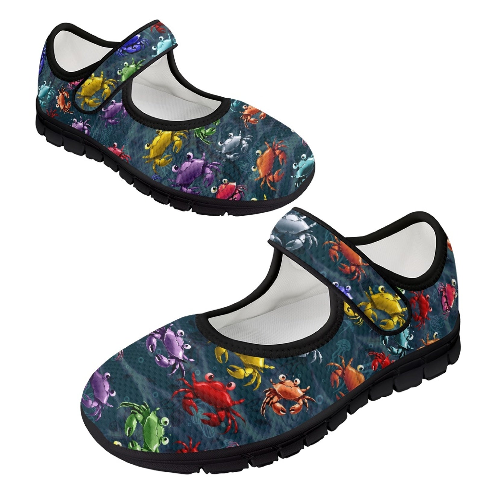 Crab Bright - Mary Jane Shoes
