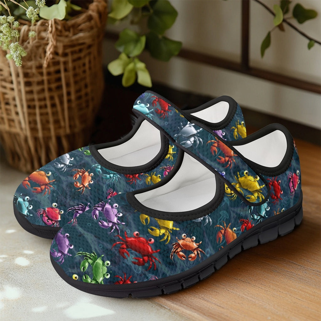 Crab Bright - Mary Jane Shoes