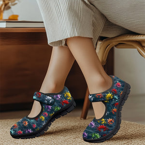 Crab Bright - Mary Jane Shoes