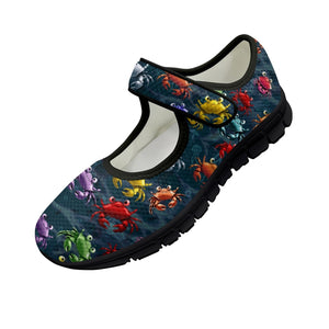Crab Bright - Mary Jane Shoes