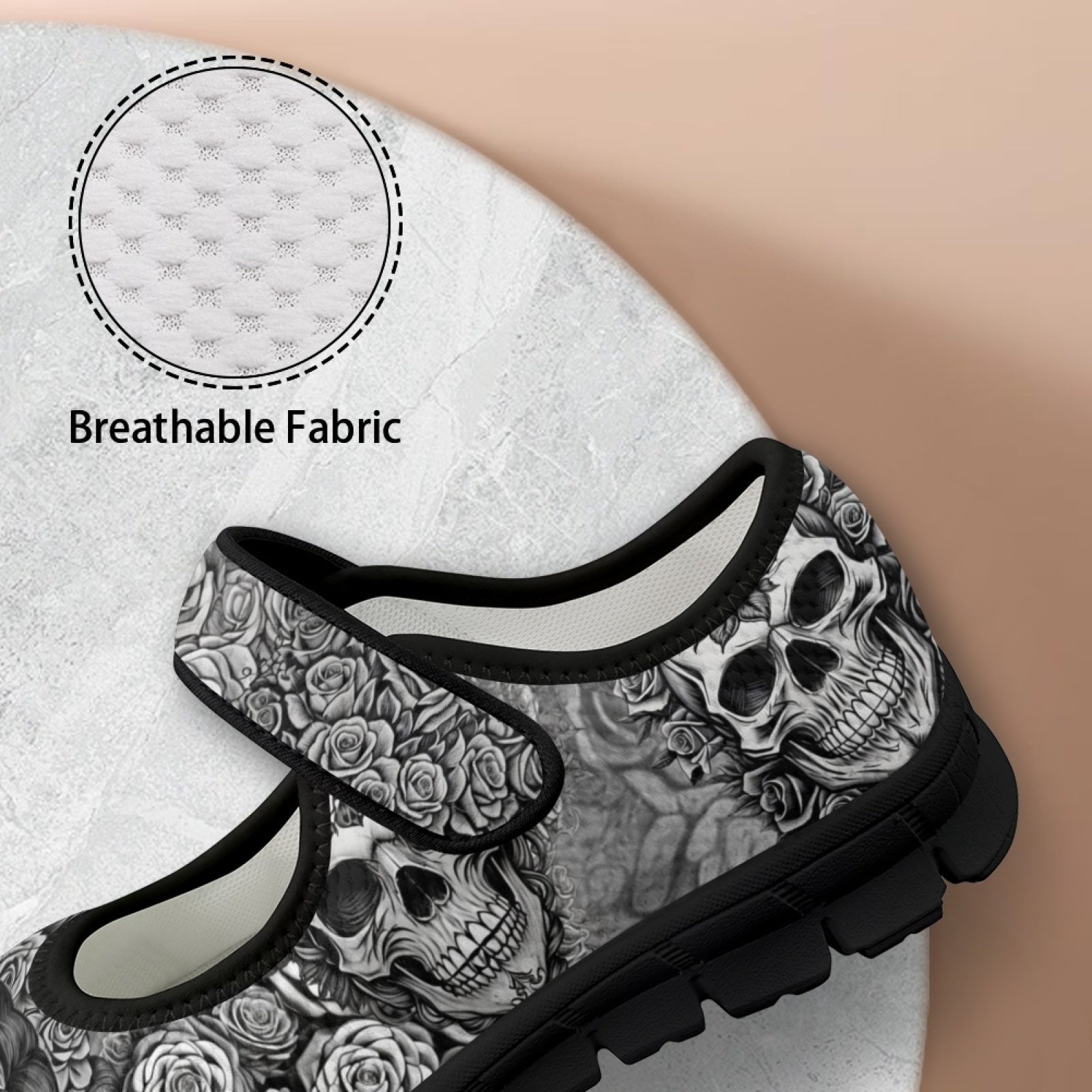 Skulls & Roses - Mary Jane Shoes