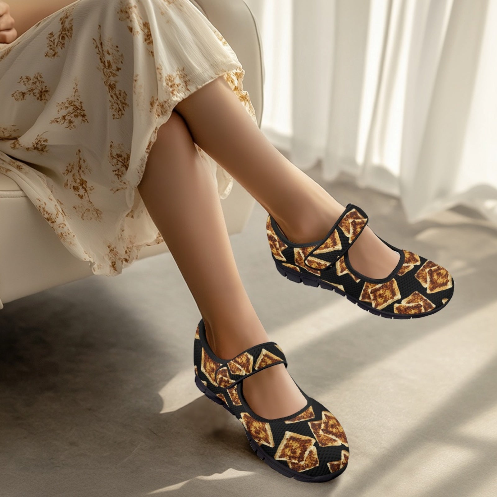 Toast Spread - Mary Jane Shoes