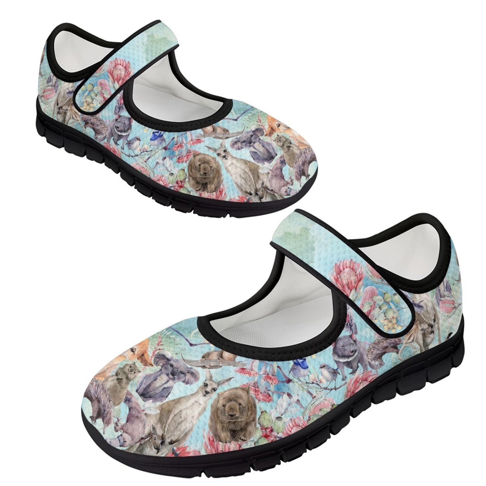 Aussie Animals - Mary Jane Shoes