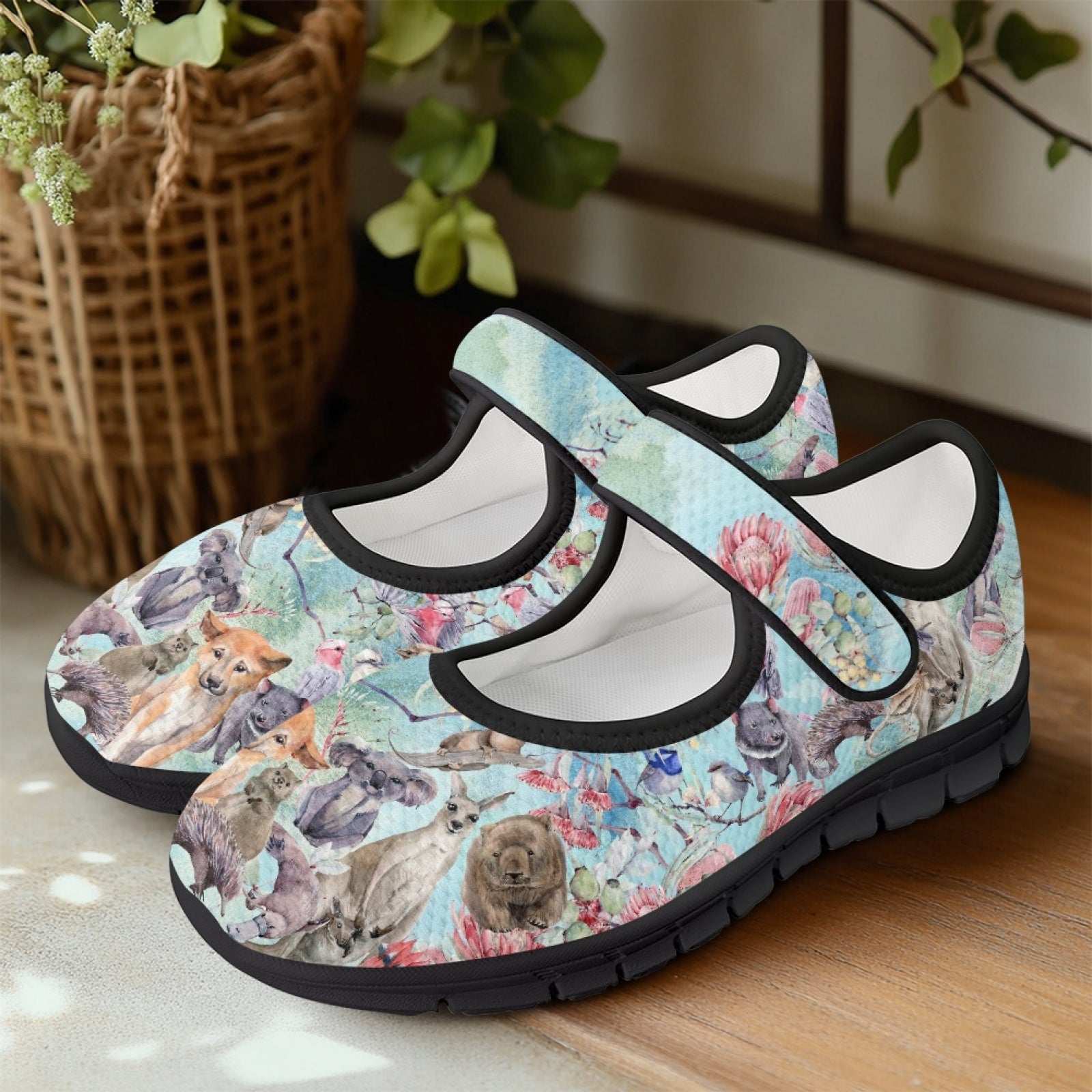 Aussie Animals - Mary Jane Shoes