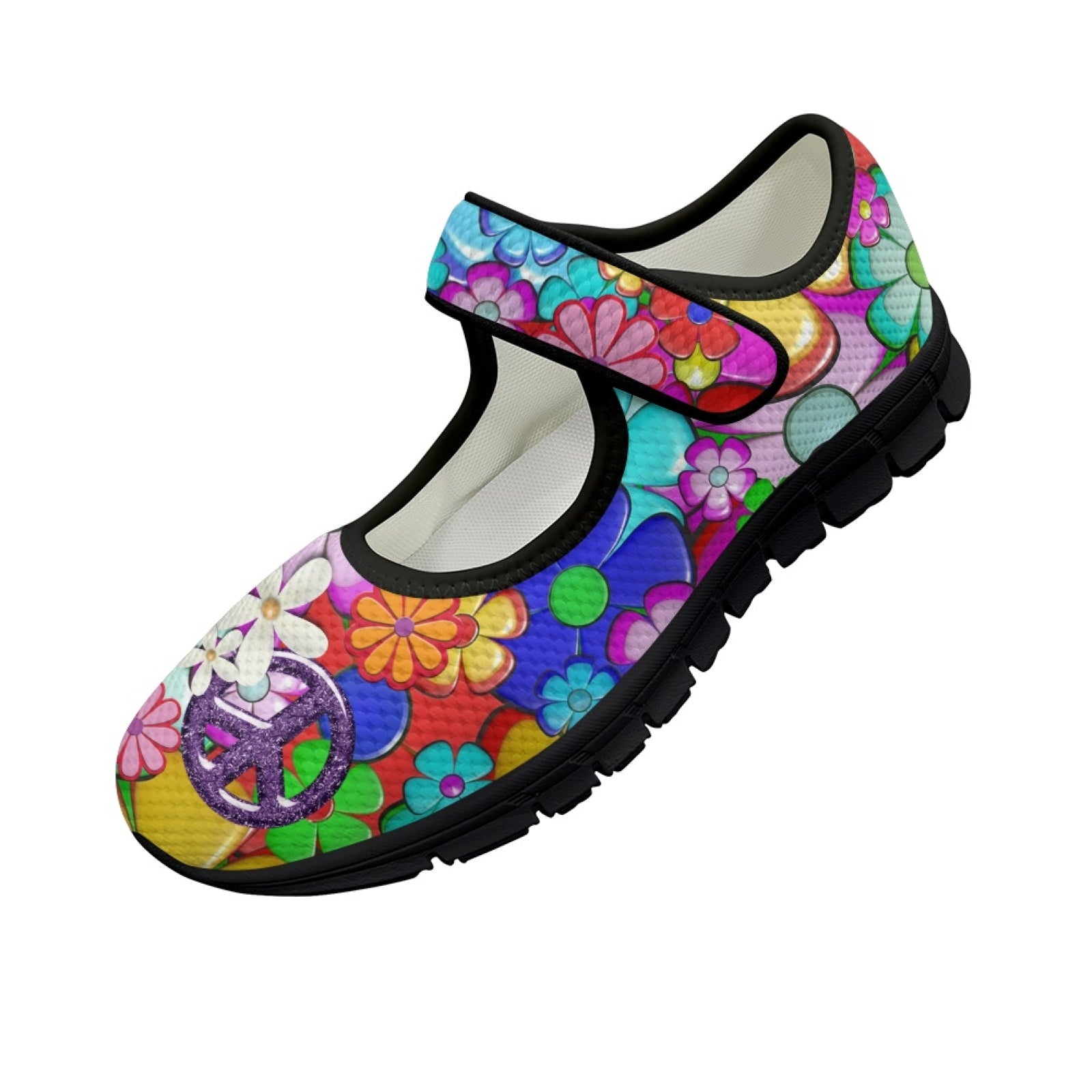 Flower Power - Mary Jane Shoes