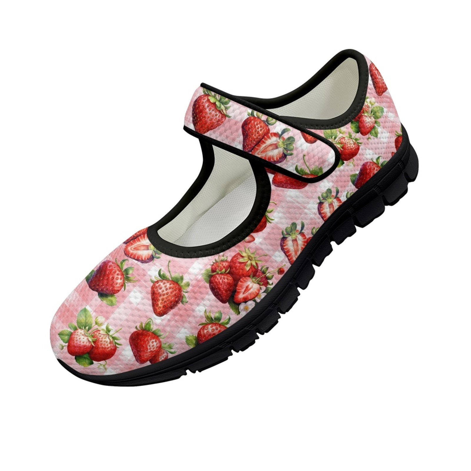 Strawberries - Mary Jane Shoes
