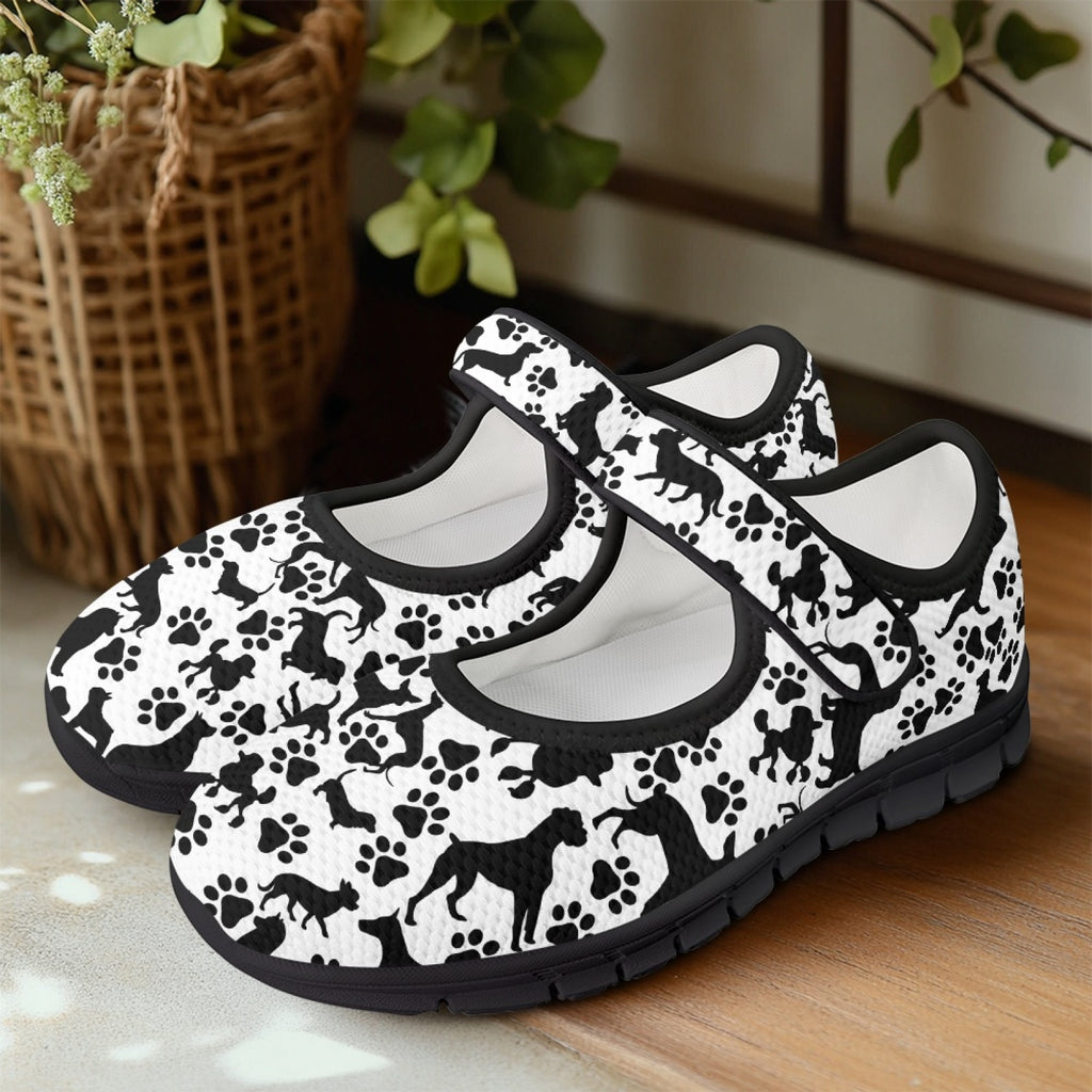 Black Dog - Mary Jane Shoes
