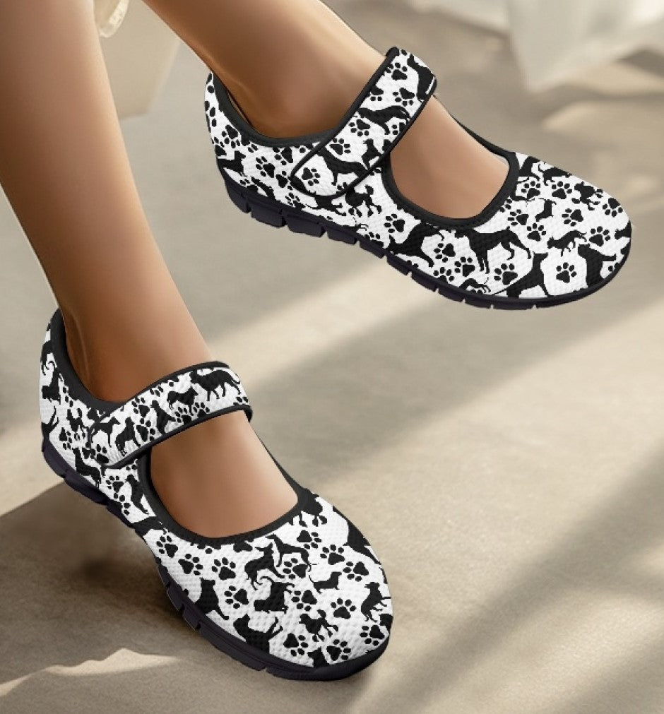Black Dog - Mary Jane Shoes