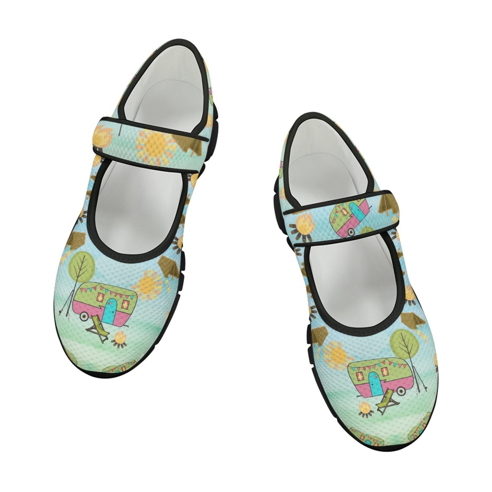 Happy Camper - Mary Jane Shoes