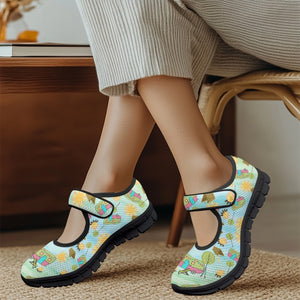 Happy Camper - Mary Jane Shoes