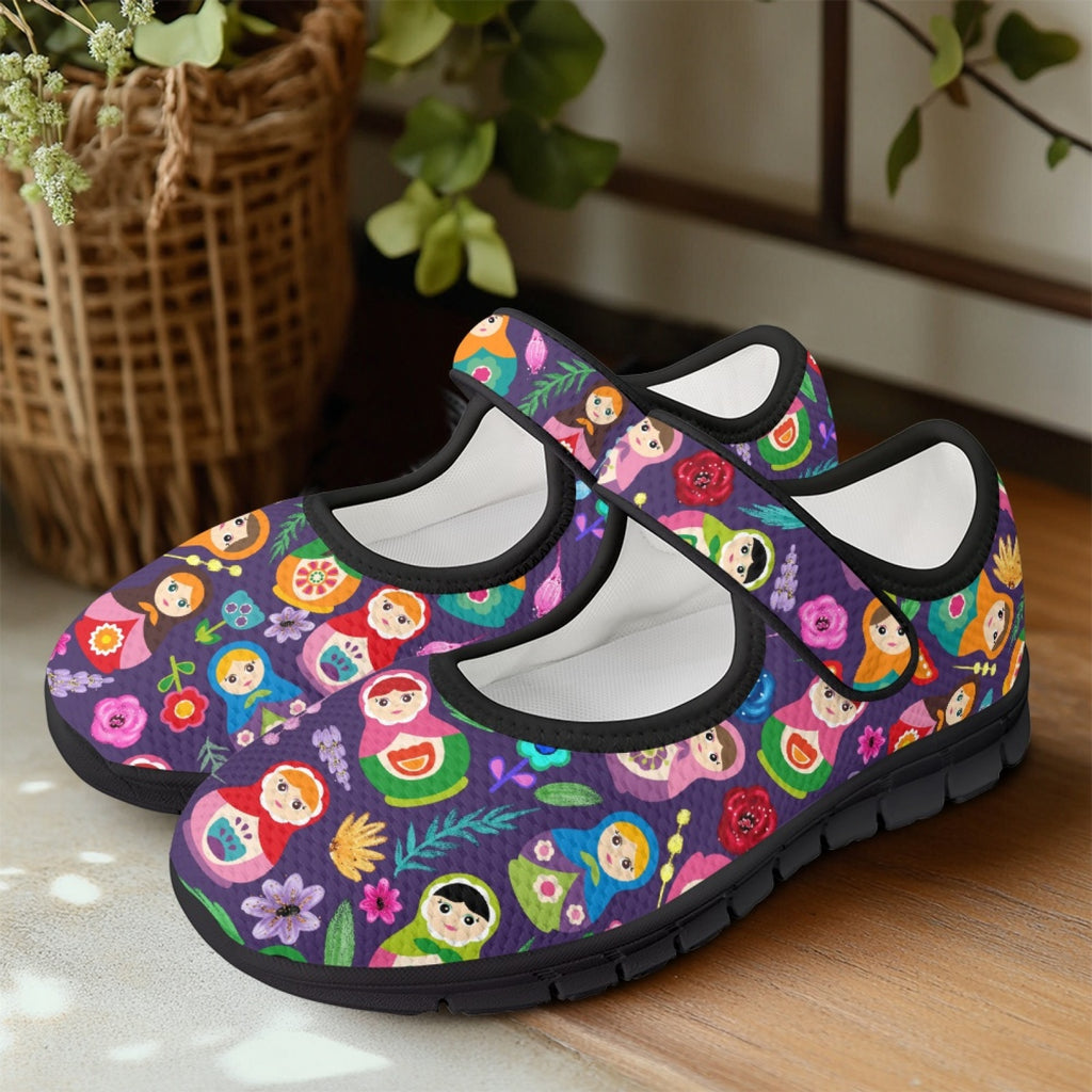 Nesting Dolls - Mary Jane Shoes