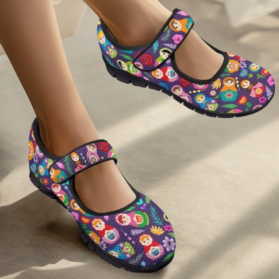 Nesting Dolls - Mary Jane Shoes