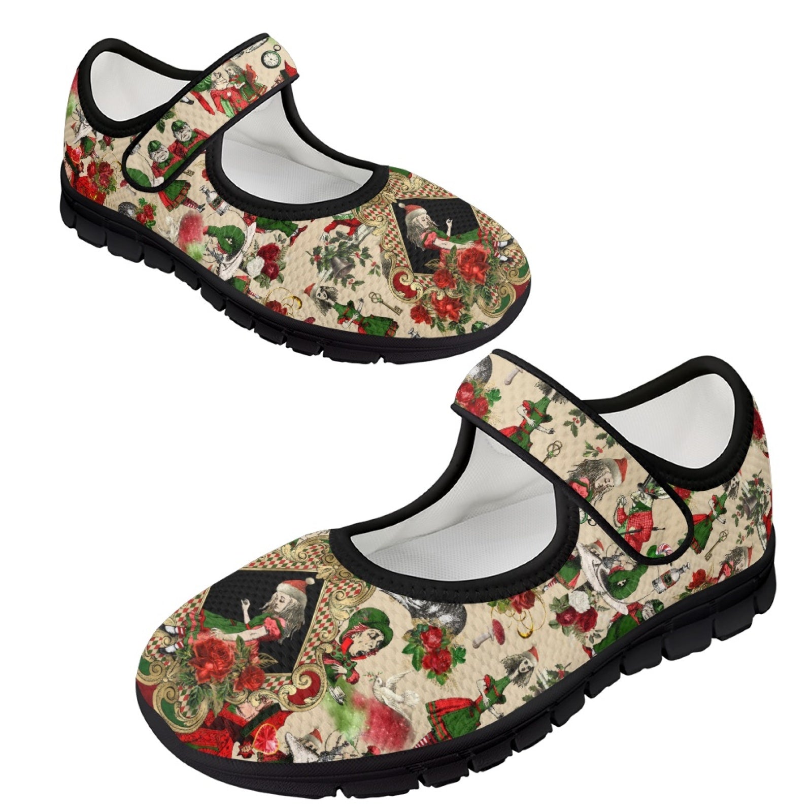 Xmas Alice - Mary Jane Shoes