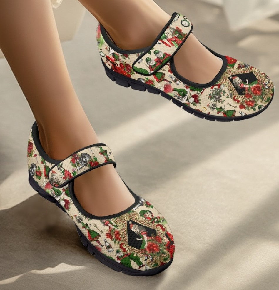 Xmas Alice - Mary Jane Shoes