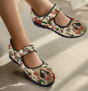 Xmas Alice - Mary Jane Shoes
