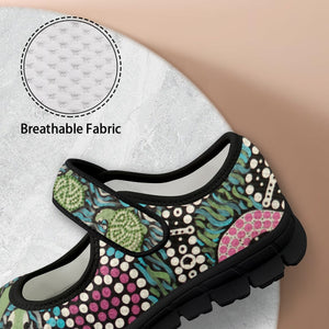 Family Travelling Together - Mary Jane Shoes
