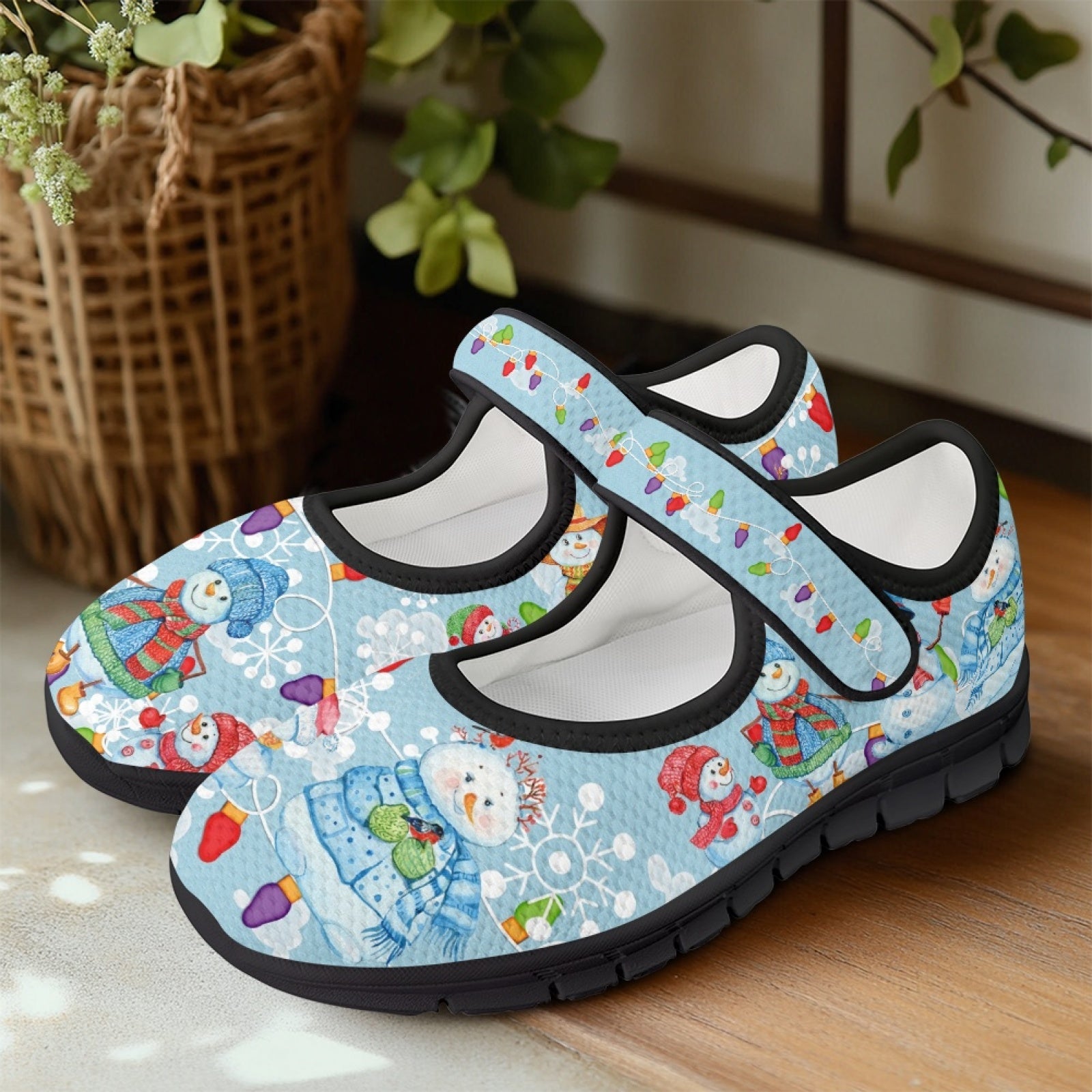 Snowmen - Mary Jane Shoes