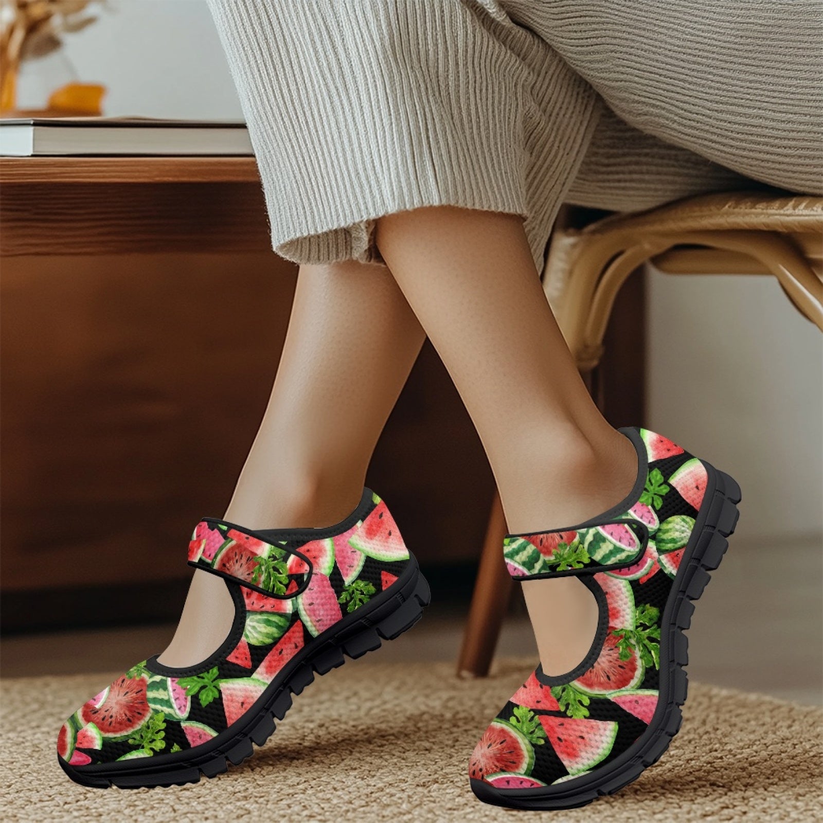 Watermelon - Mary Jane Shoes