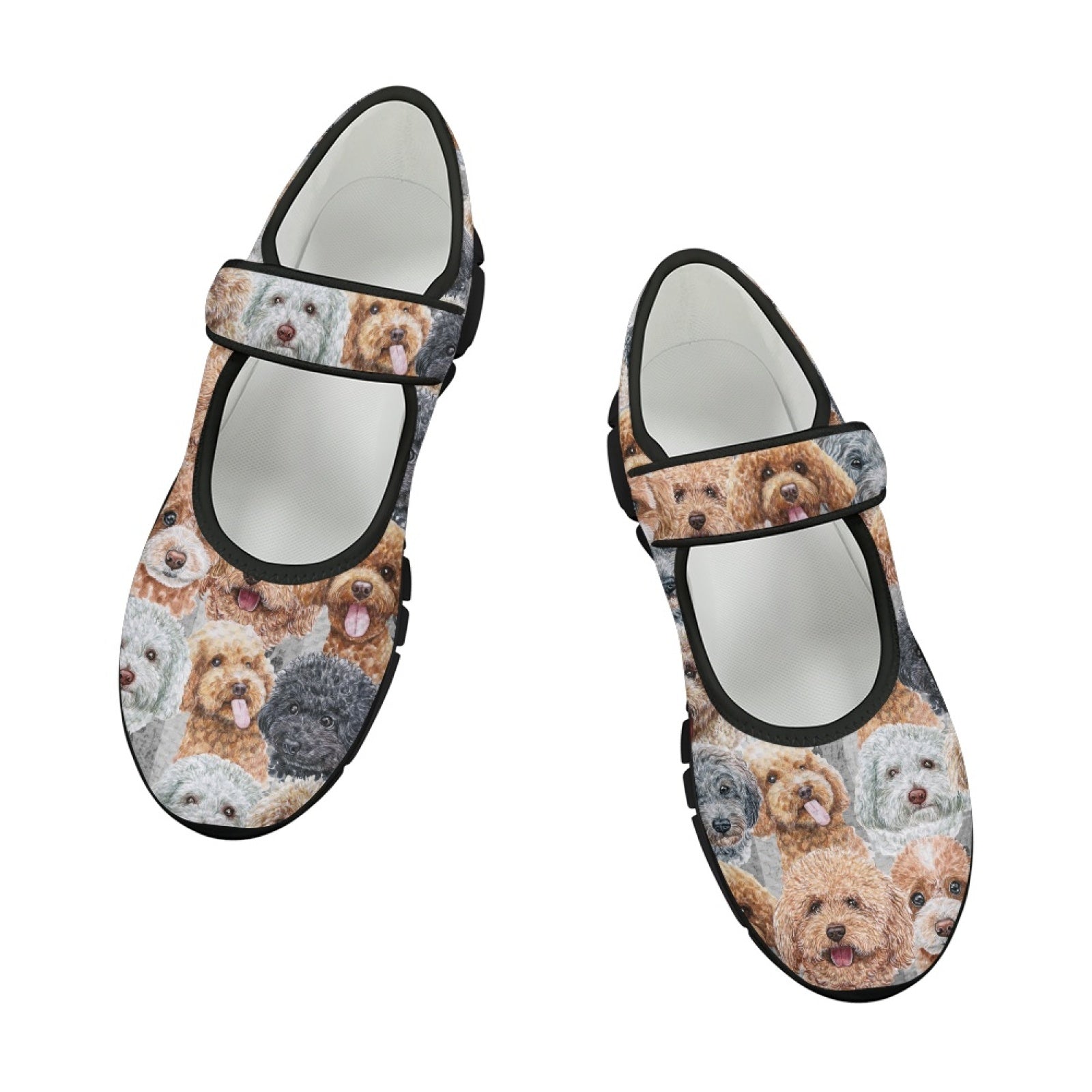 Poodle - Mary Jane Shoes