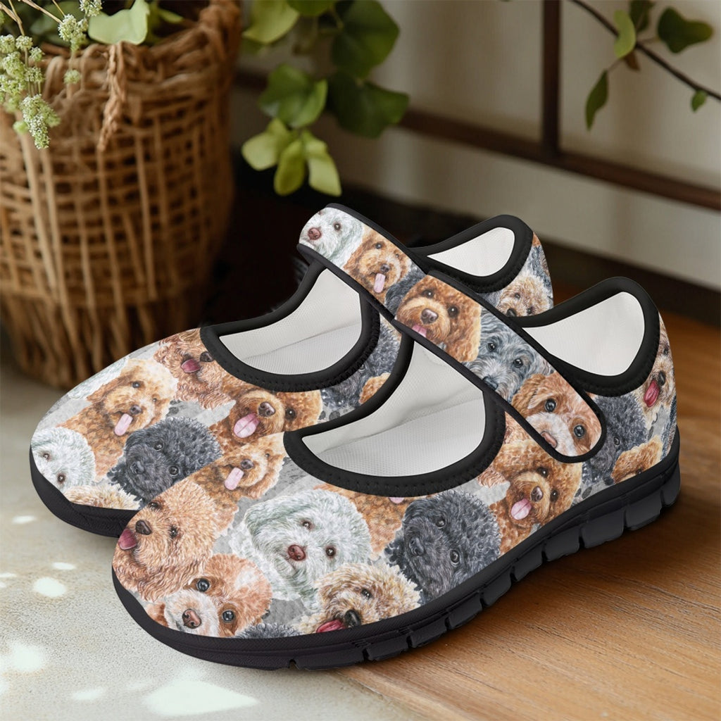 Poodle - Mary Jane Shoes