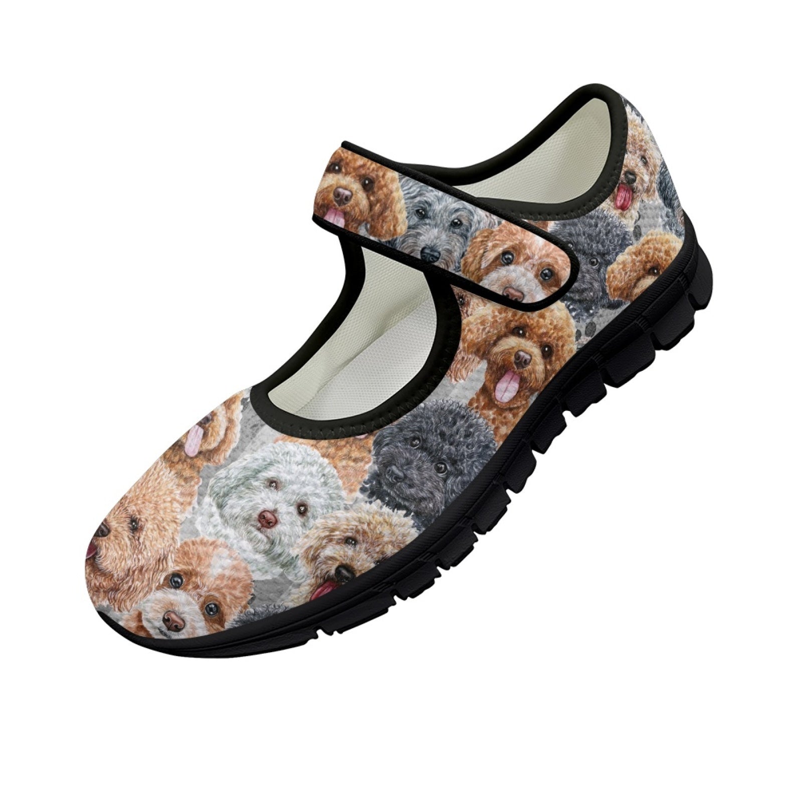 Poodle - Mary Jane Shoes