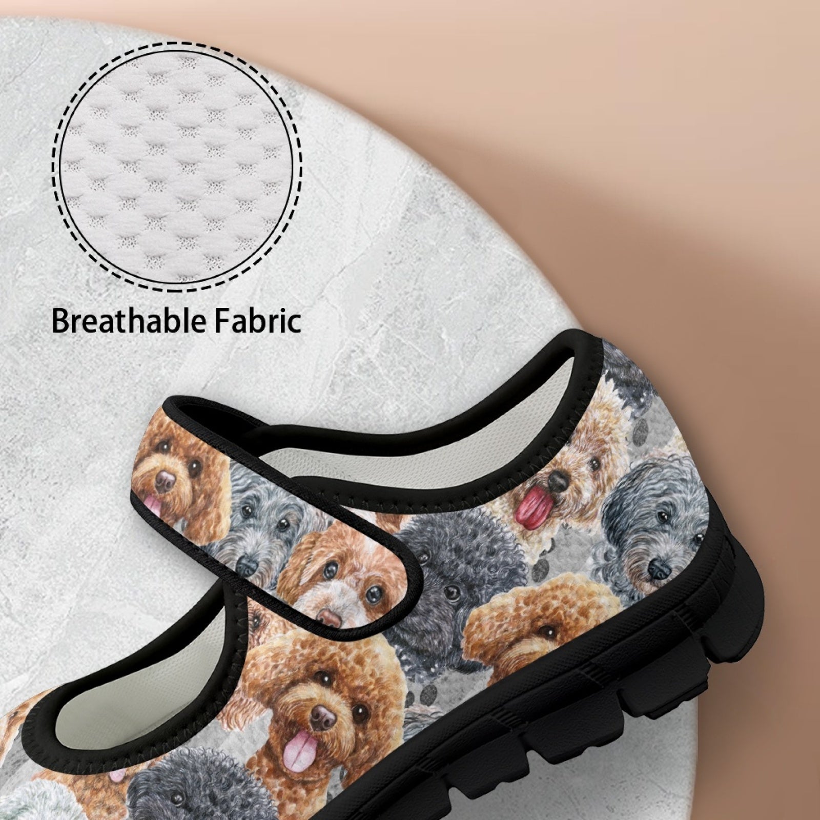 Poodle - Mary Jane Shoes