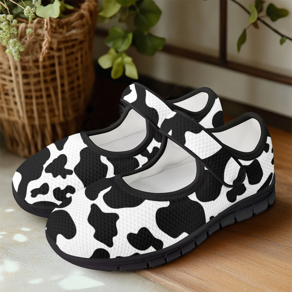 Cow - Mary Jane Shoes