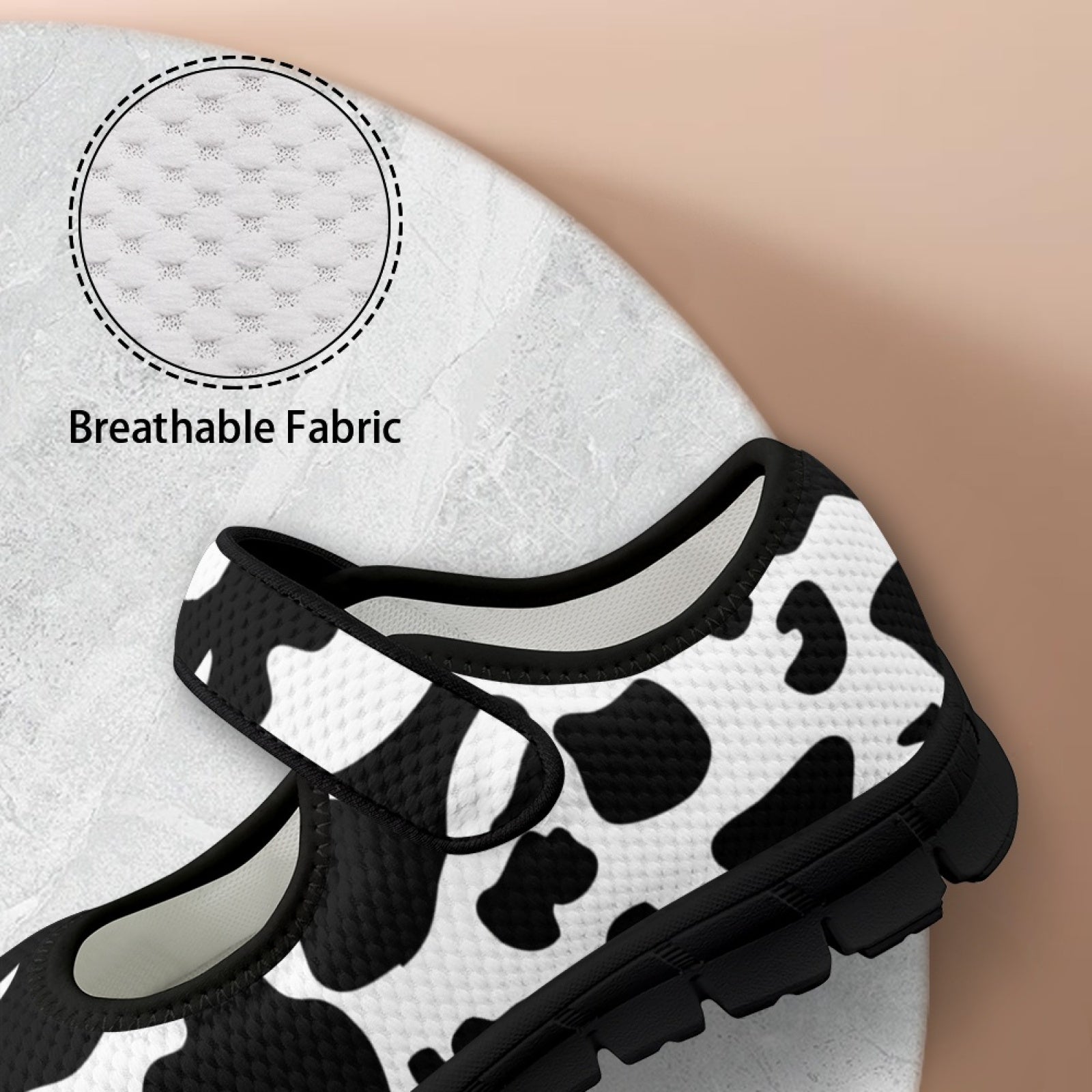 Cow - Mary Jane Shoes