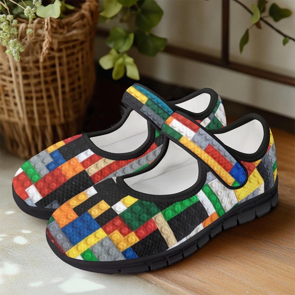 Building Blocks - Mary Jane Shoes