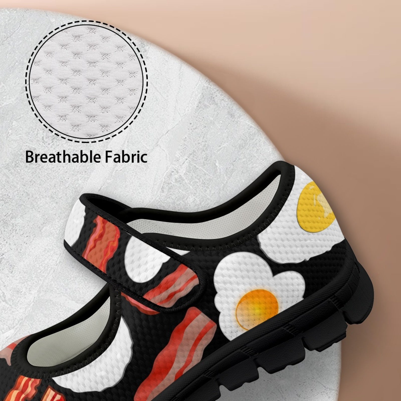 Bacon and Eggs - Mary Jane Shoes