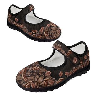 Coffee Beans  - Mary Jane Shoes