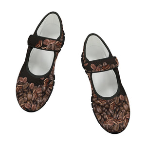 Coffee Beans  - Mary Jane Shoes