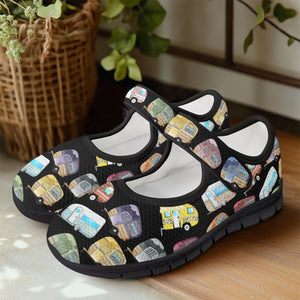 Caravans - Mary Jane Shoes