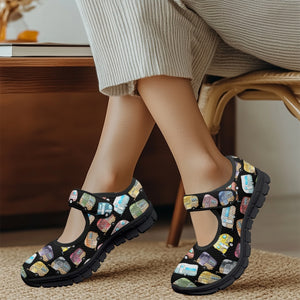 Caravans - Mary Jane Shoes