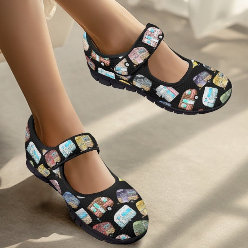 Caravans - Mary Jane Shoes