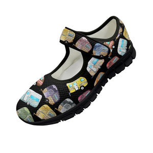 Caravans - Mary Jane Shoes