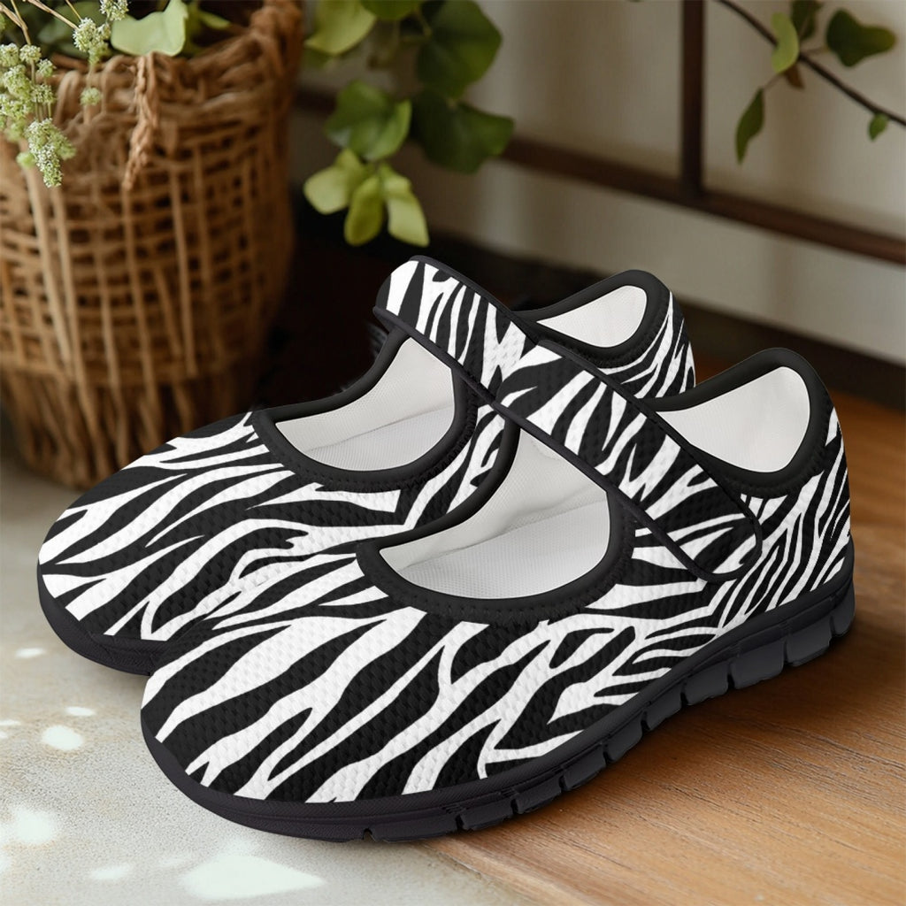 Zebra - Mary Jane Shoes