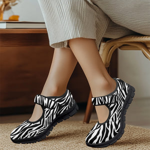Zebra - Mary Jane Shoes