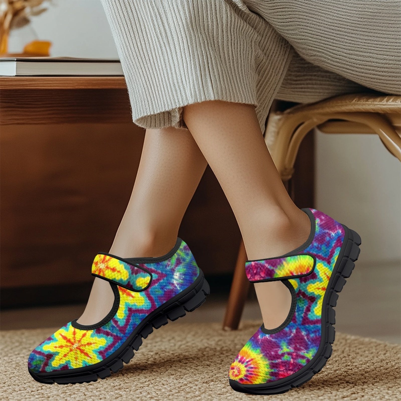 Tie Dye - Mary Jane Shoes