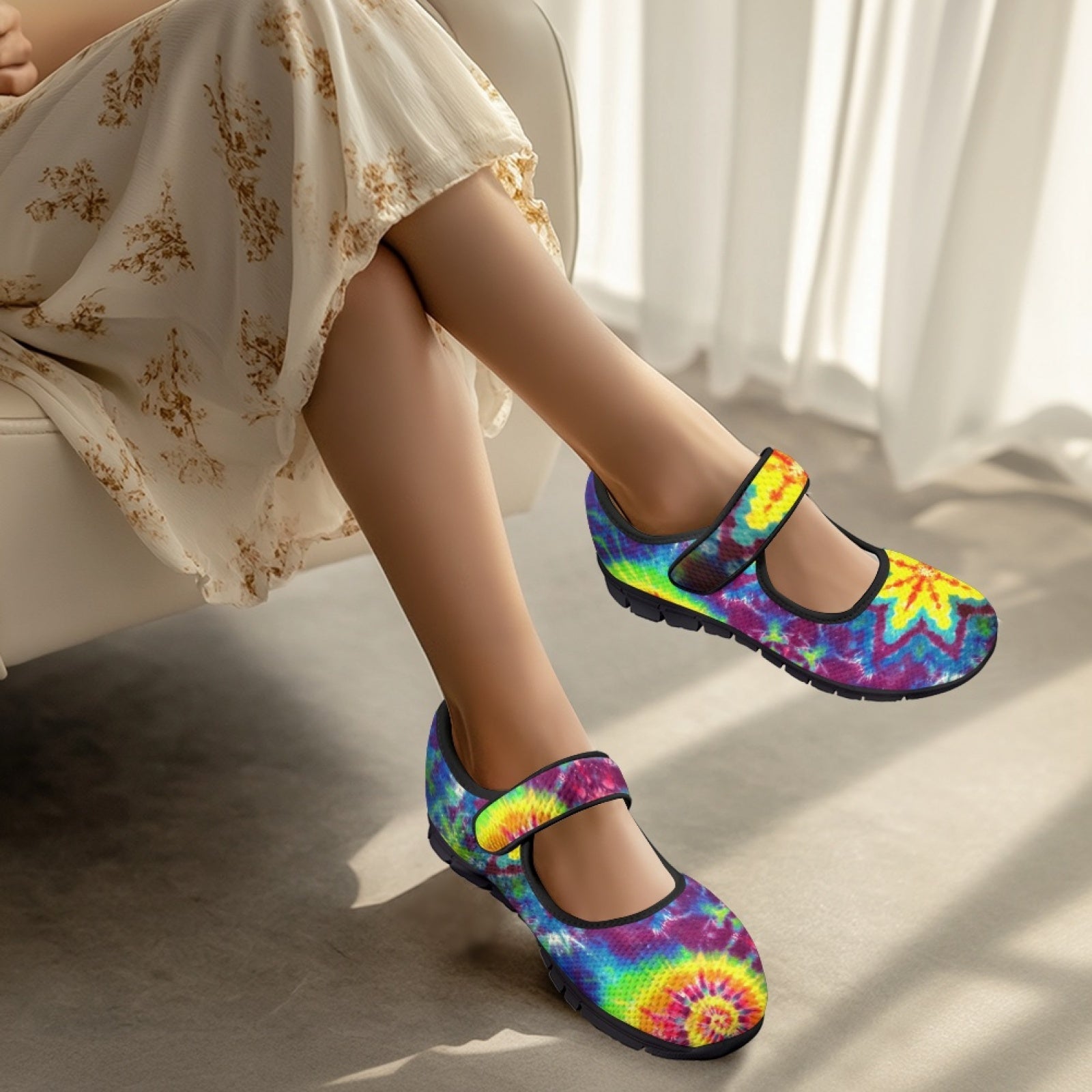 Tie Dye - Mary Jane Shoes