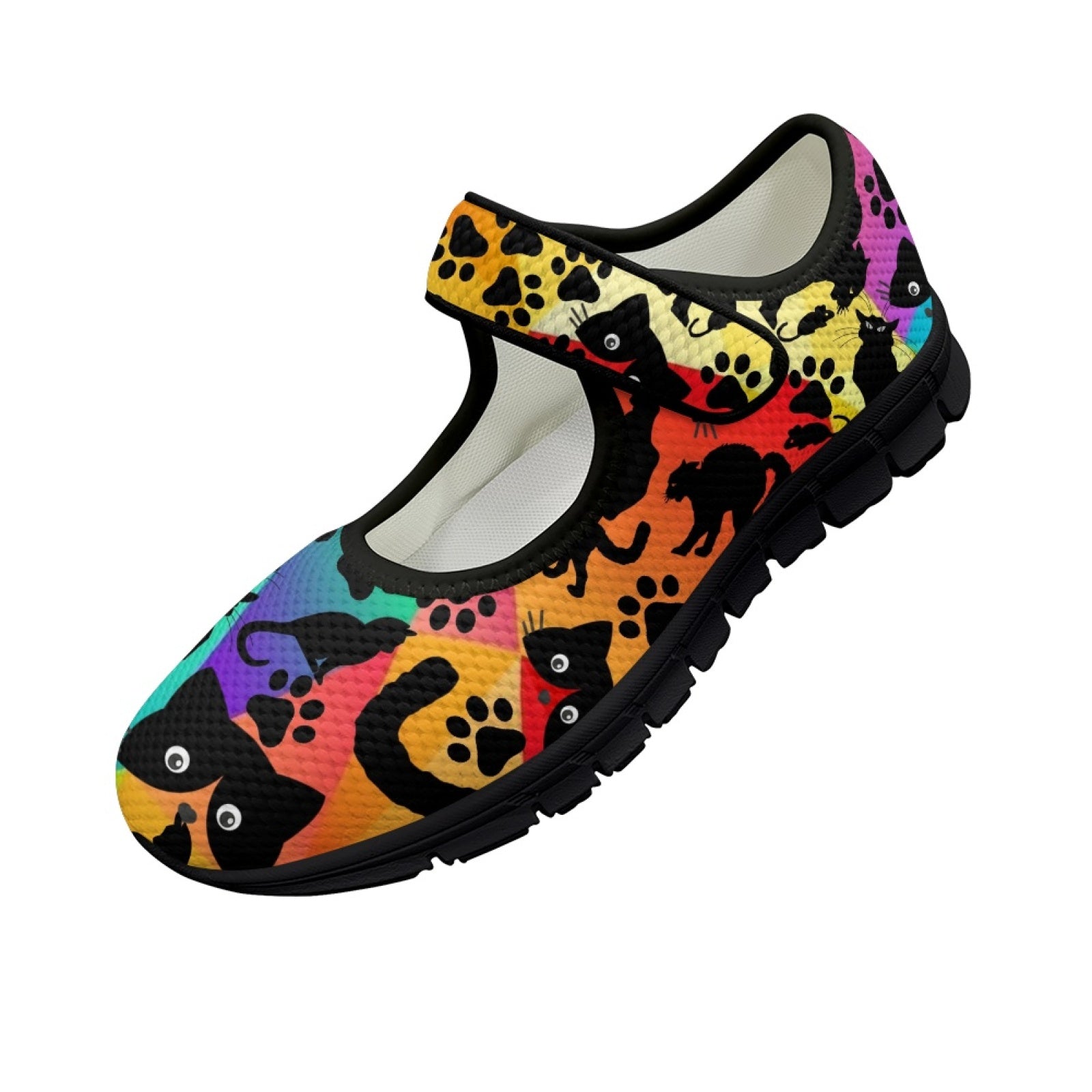 Black Cat Bright - Mary Jane Shoes