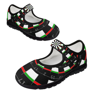 Dart Board - Mary Jane Shoes
