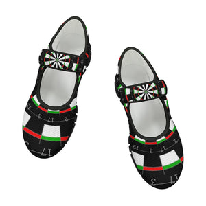 Dart Board - Mary Jane Shoes