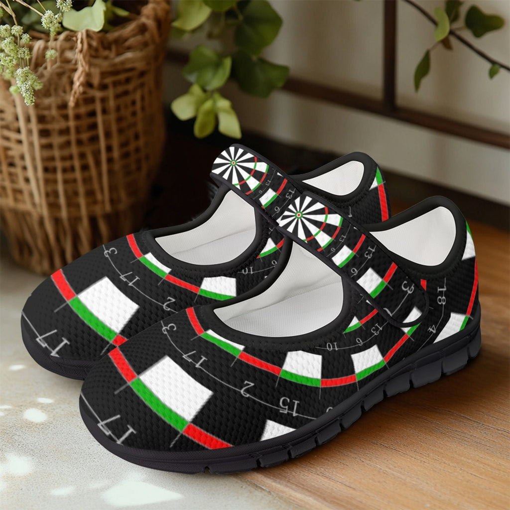 Dart Board - Mary Jane Shoes