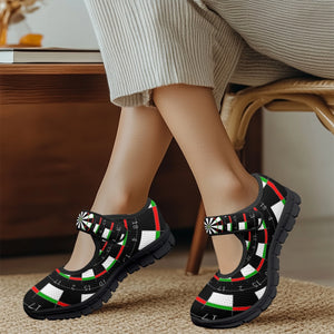 Dart Board - Mary Jane Shoes